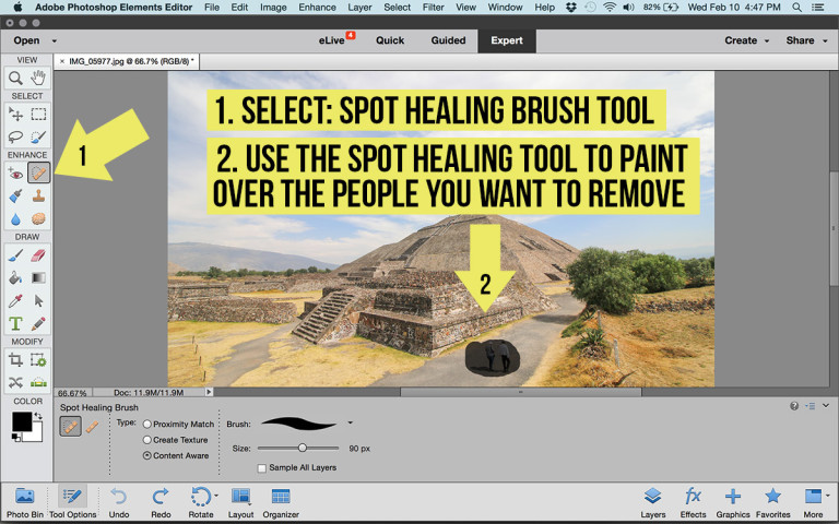 Adobe Photoshop Elements Drawing Tools