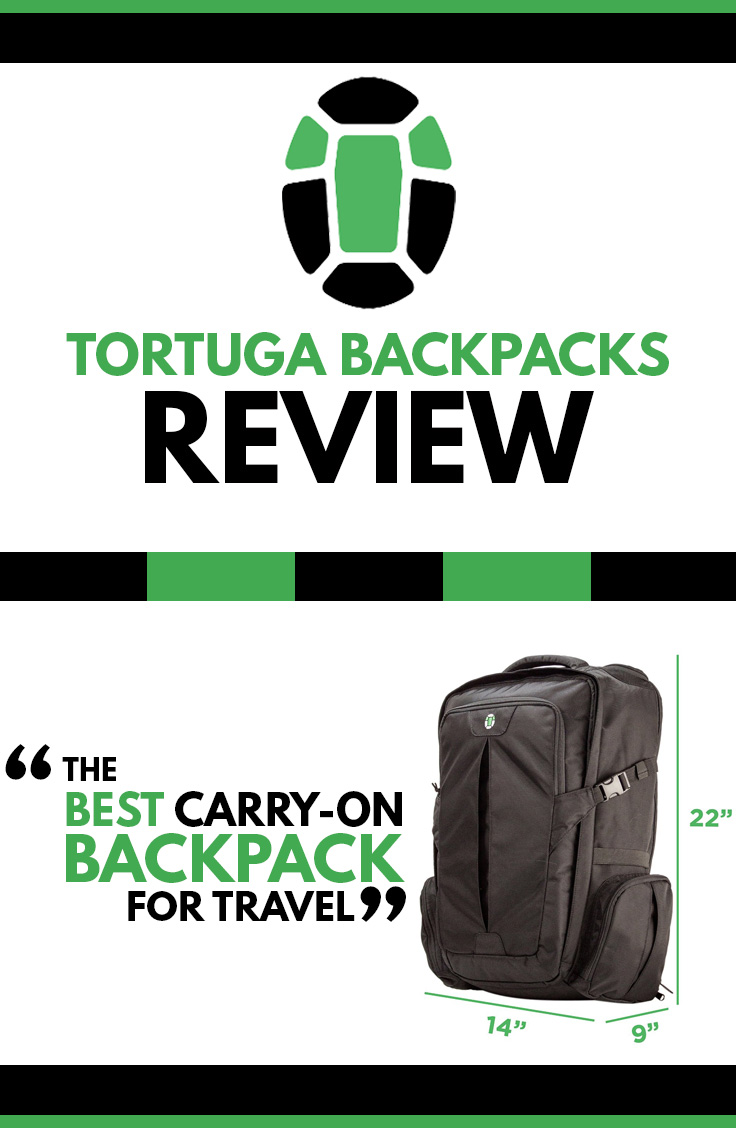 Tortuga Travel Backpack with locking zippers, All zippers t…