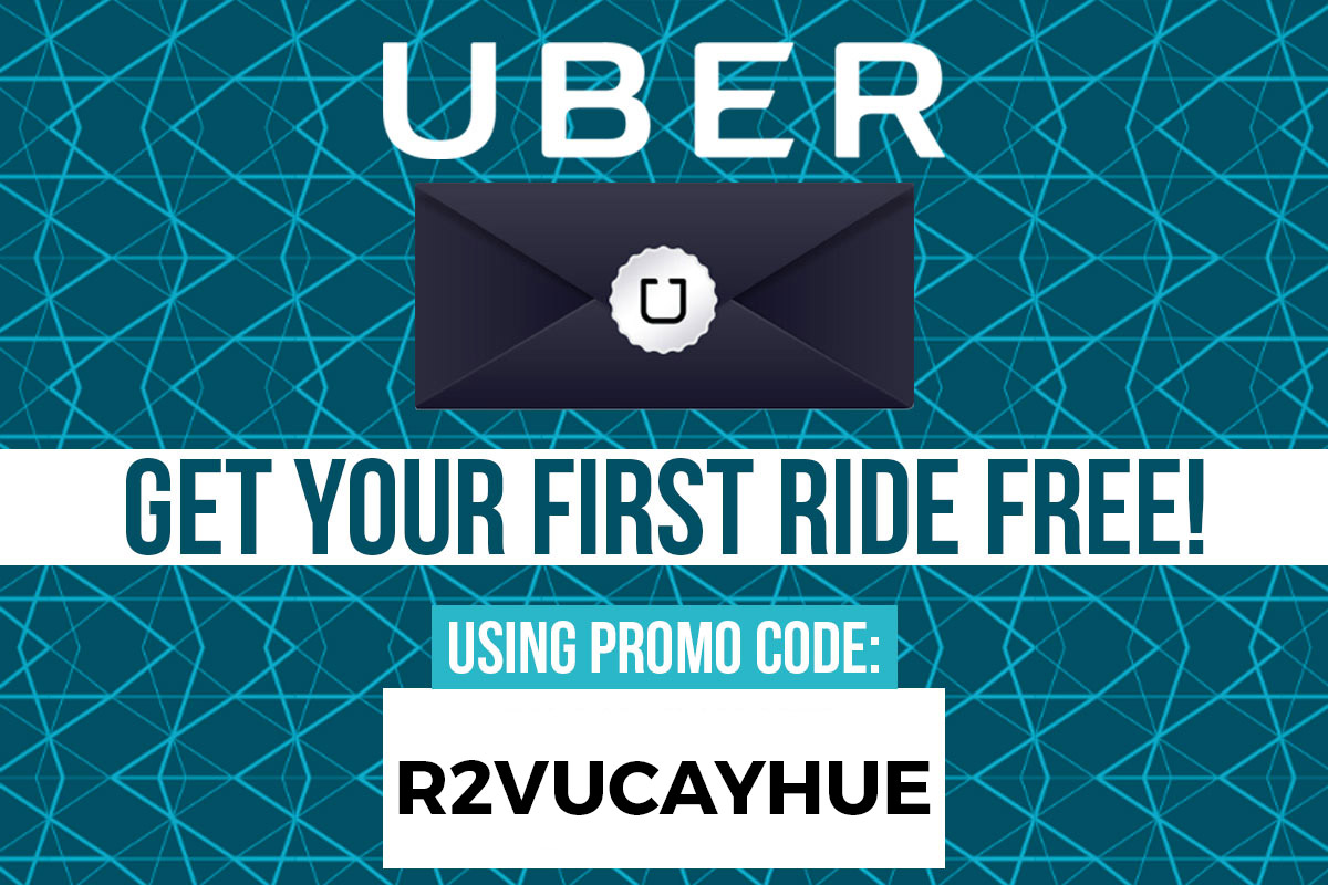 UBER Coupon Code: First Ride Free (Code: R2VUCAYHUE)