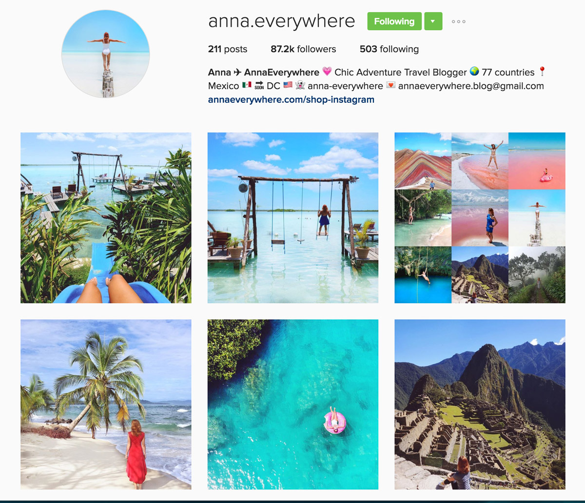 The Top 25 Travel Instagram Accounts To Follow in 2017!